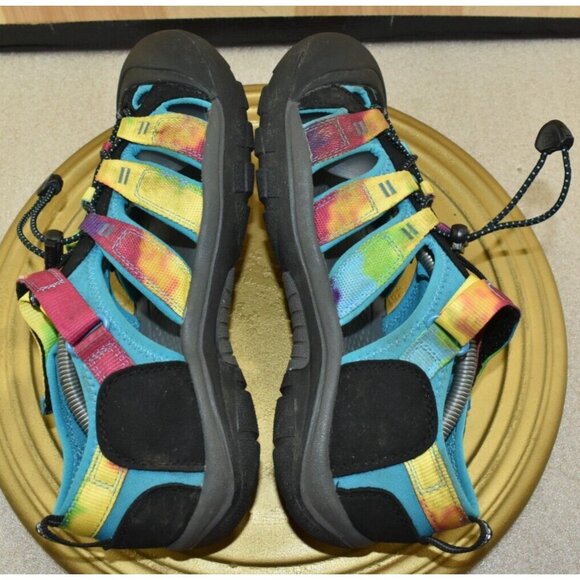 ?Keen Newport Retro Mens Sandal Size 7 Multicolor Tie Dye Ultra Bungee CinchSlip main image 5